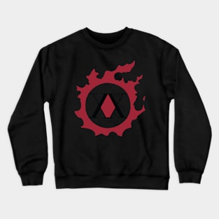 Hunter Association Logo , hunterxhunter, hunter x hunter, killua, feitan, hisoka, kurapika, leorio, pitou, sparkle, gon Crewneck Sweatshirt